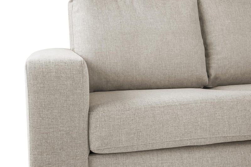Crazy 4-sits Högervänd U-formad Large Soffa med Divan och Schäslong i Tyg - Beige - Möbler - Soffa - Divansoffa & schäslongsoffa - 4 sits soffa med divan