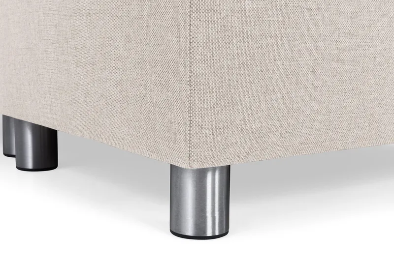 Crazy 4-sits Högervänd U-formad Large Soffa med Divan och Schäslong i Tyg - Beige - Möbler - Soffa - Divansoffa & schäslongsoffa - 4 sits soffa med divan