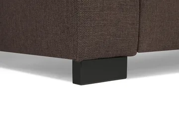 Crazy 4-sits Högervänd U-formad Large Soffa med Divan och Schäslong i Tyg - Brun - Möbler - Soffa - Divansoffa & schäslongsoffa - 4 sits soffa med divan