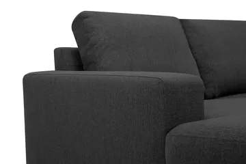Crazy 4-sits Högervänd U-formad Large Soffa med Divan och Schäslong i Tyg - Mörkgrå - Möbler - Soffa - Divansoffa & schäslongsoffa - 4 sits soffa med divan