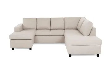 Runda svarta ben Crazy,Svart - Beige