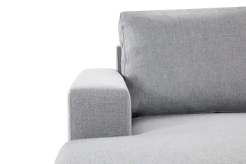 Crazy 4-sits Vändbar L-formad Divansoffa i Tyg - Grå - Möbler - Soffa - Divansoffa & schäslongsoffa - 4 sits soffa med divan