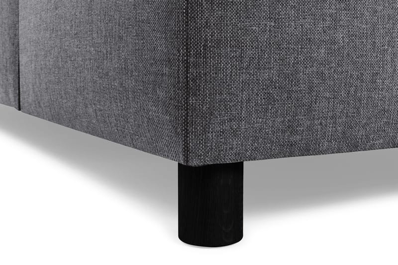 Crazy 4-sits Vändbar L-formad Divansoffa i Tyg - Mörkgrå - Möbler - Soffa - Divansoffa & schäslongsoffa - 4 sits soffa med divan