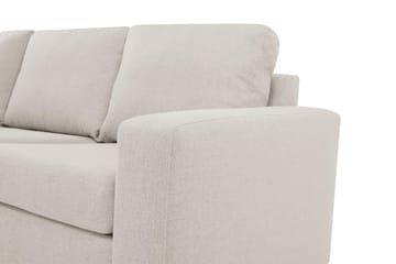 Crazy 4-sits Vänstervänd L-formad Schäslongsoffa i Tyg - Beige - Möbler - Soffa - Divansoffa & schäslongsoffa - 3 sits soffa med divan