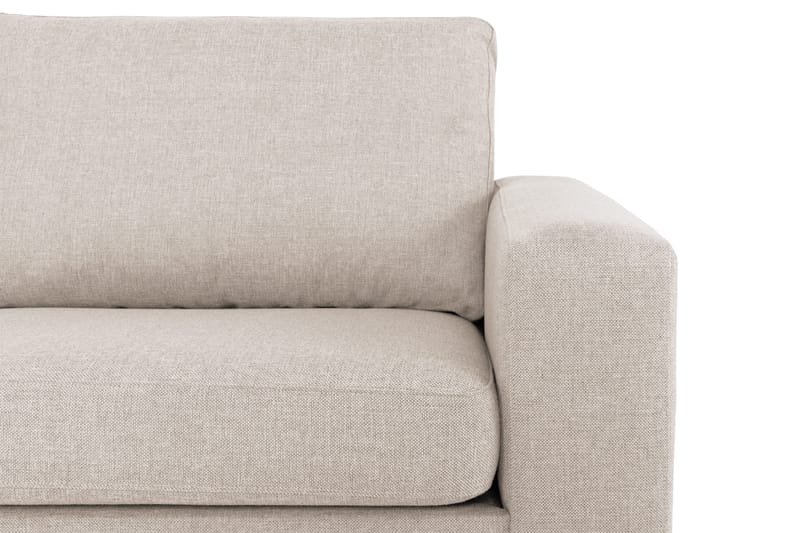 Crazy 4-sits Vänstervänd L-formad Schäslongsoffa i Tyg - Beige - Möbler - Soffa - Divansoffa & schäslongsoffa - 3 sits soffa med divan