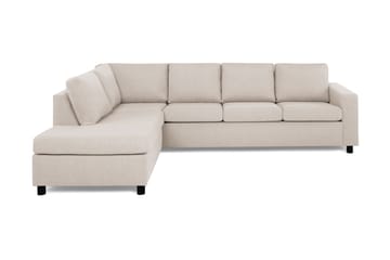 Runda svarta ben Crazy - Beige