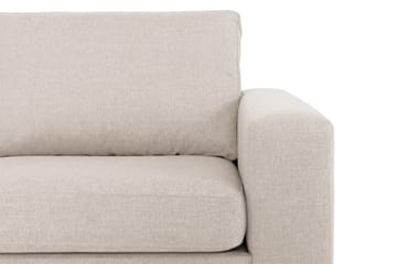 Crazy 4-sits Vänstervänd L-formad Schäslongsoffa i Tyg - Beige - Möbler - Soffa - Divansoffa & schäslongsoffa - 3 sits soffa med divan
