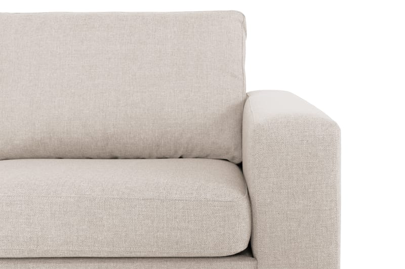 Crazy 4-sits Vänstervänd L-formad Schäslongsoffa i Tyg - Beige - Möbler - Soffa - Divansoffa & schäslongsoffa - 3 sits soffa med divan