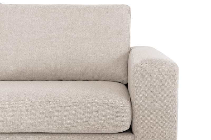 Crazy 4-sits Vänstervänd L-formad Schäslongsoffa i Tyg - Beige - Möbler - Soffa - Divansoffa & schäslongsoffa - 3 sits soffa med divan