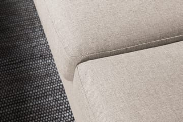 Crazy 4-sits Vänstervänd L-formad Schäslongsoffa i Tyg - Beige - Möbler - Soffa - Divansoffa & schäslongsoffa - 3 sits soffa med divan