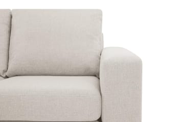 Crazy 4-sits Vänstervänd L-formad Schäslongsoffa i Tyg - Beige - Möbler - Soffa - Divansoffa & schäslongsoffa - 3 sits soffa med divan