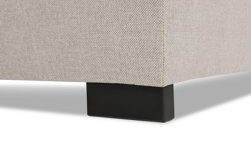 Crazy 4-sits Vänstervänd L-formad Schäslongsoffa i Tyg - Beige - Möbler - Soffa - Divansoffa & schäslongsoffa - 3 sits soffa med divan