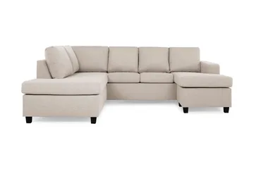 Konade svarta ben,Svart - Beige
