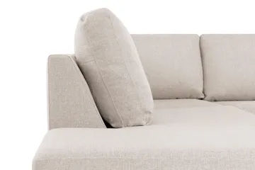 Crazy 4-sits Vänstervänd U-formad Large Soffa med Divan och Schäslong i Tyg - Beige - Möbler - Soffa - Divansoffa & schäslongsoffa - 4 sits soffa med divan