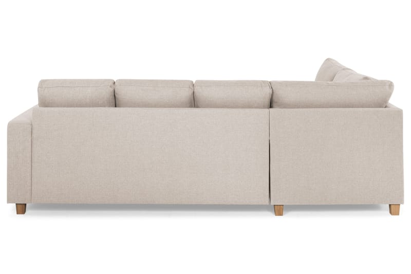 Crazy 4-sits Vänstervänd U-formad Large Soffa med Divan och Schäslong i Tyg - Beige - Möbler - Soffa - Divansoffa & schäslongsoffa - 4 sits soffa med divan