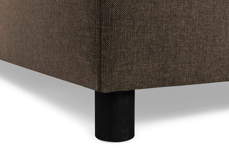 Crazy 4-sits Vänstervänd U-formad Large Soffa med Divan och Schäslong i Tyg - Brun - Möbler - Soffa - Divansoffa & schäslongsoffa - 3 sits soffa med divan