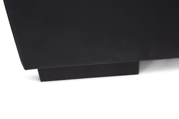 Crazy 5-sits Vänstervänd L-formad Schäslongsoffa i Konstläder - Svart - Möbler - Soffa - Divansoffa & schäslongsoffa - 4 sits soffa med divan