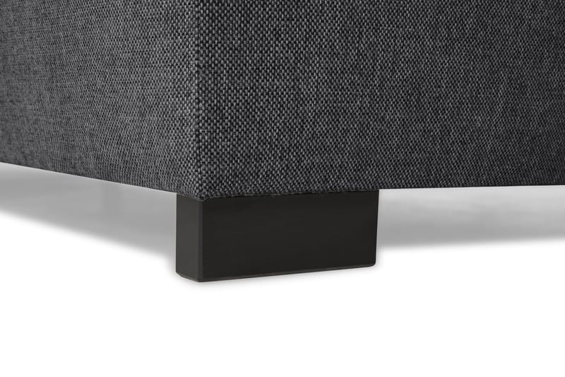 Crazy Limited Edition 4-sits Högervänd L-formad Schäslongsoffa i Tyg - Mörkgrå - Möbler - Soffa - Divansoffa & schäslongsoffa - 4 sits soffa med divan