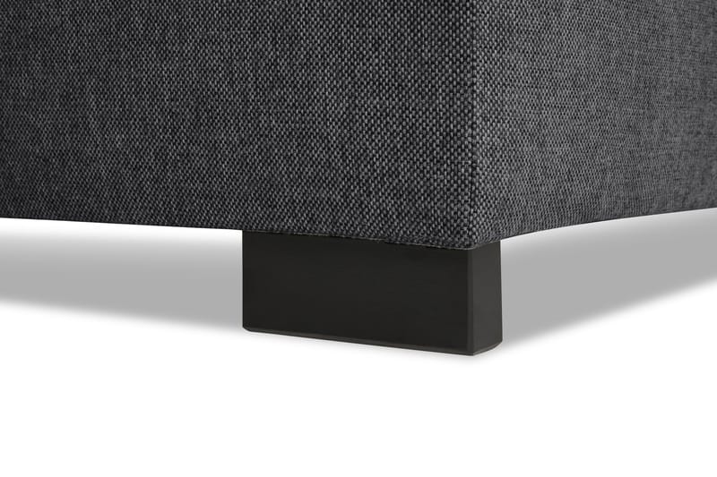 Crazy Limited Edition 4-sits Vänstervänd L-formad Schäslongsoffa i Tyg - Mörkgrå - Möbler - Soffa - Divansoffa & schäslongsoffa - 4 sits soffa med divan