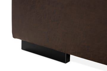 Cuba 4-sits Vänstervänd L-formad Schäslongsoffa i Manchester/Konstläder inkl Kuvertkuddar - Brun / Beige - Möbler - Soffa - Divansoffa & schäslongsoffa - 4 sits soffa med divan