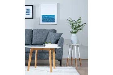 Destinye Hörnsoffa med Divan Vänster - Grå - Möbler - Soffa - Divansoffa & schäslongsoffa