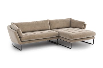 Divanbäddsoffa Gunntorp - Beige - Möbler - Soffa - Divansoffa & schäslongsoffa - 4 sits soffa med divan