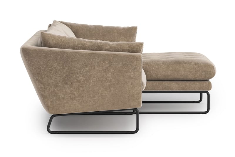 Divanbäddsoffa Gunntorp - Beige - Möbler - Soffa - Divansoffa & schäslongsoffa - 4 sits soffa med divan