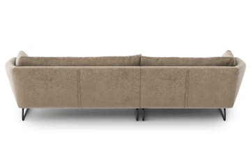 Divanbäddsoffa Gunntorp - Beige - Möbler - Soffa - Divansoffa & schäslongsoffa - 4 sits soffa med divan