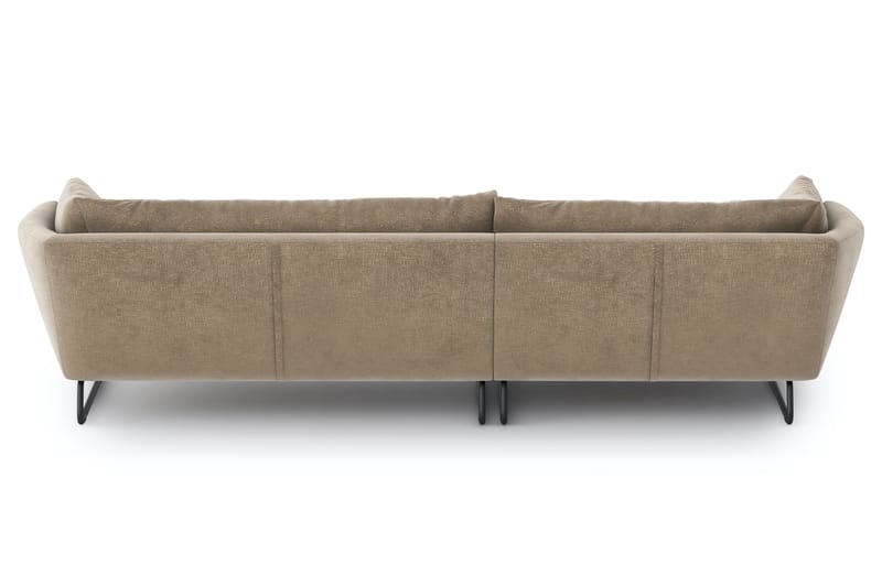 Divanbäddsoffa Gunntorp - Beige - Möbler - Soffa - Divansoffa & schäslongsoffa - 4 sits soffa med divan