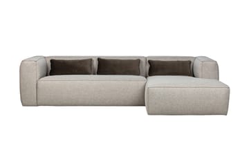 Divansoffa Cheshunt - Ljusgrå - Möbler - Soffa - Divansoffa & schäslongsoffa