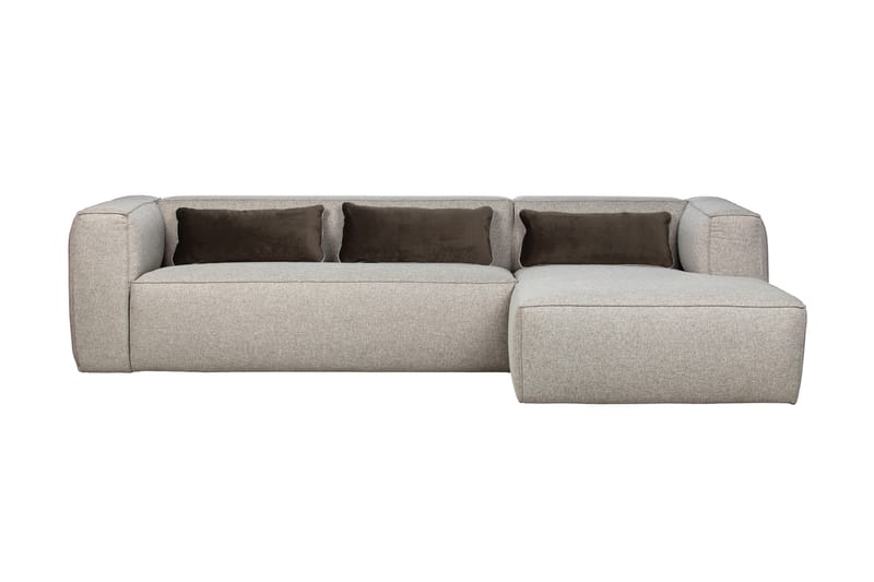 Divansoffa Cheshunt - Ljusgrå - Möbler - Soffa - Divansoffa & schäslongsoffa