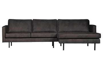 Divansoffa Dotty Höger - Svart - Möbler - Soffa - Divansoffa & schäslongsoffa - 3 sits soffa med divan