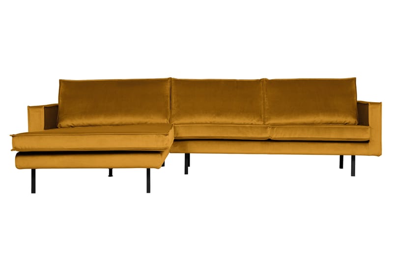 Divansoffa Dotty Vänster - Ochre - Möbler - Soffa - Divansoffa & schäslongsoffa - 3 sits soffa med divan