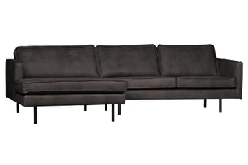 Divansoffa Dotty Vänster - Svart - Möbler - Soffa - Divansoffa & schäslongsoffa - 3 sits soffa med divan