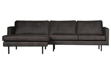 Divansoffa Dotty Vänster - Svart - Möbler - Soffa - Divansoffa & schäslongsoffa - 3 sits soffa med divan