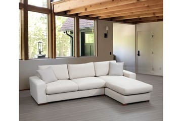 Divansoffa Portiella - Beige - Möbler - Soffa - Divansoffa & schäslongsoffa