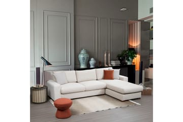 Divansoffa Portiella - Beige - Möbler - Soffa - Divansoffa & schäslongsoffa