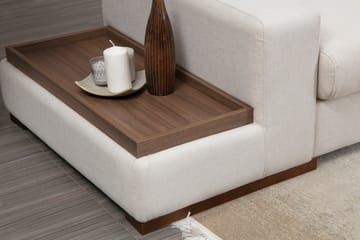 Divansoffa Portiella - Beige - Möbler - Soffa - Divansoffa & schäslongsoffa