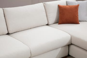 Divansoffa Portiella - Beige - Möbler - Soffa - Divansoffa & schäslongsoffa
