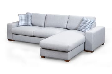Divansoffa Portiella - Grå - Möbler - Soffa - Divansoffa & schäslongsoffa