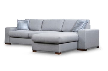 Divansoffa Portiella - Grå - Möbler - Soffa - Divansoffa & schäslongsoffa