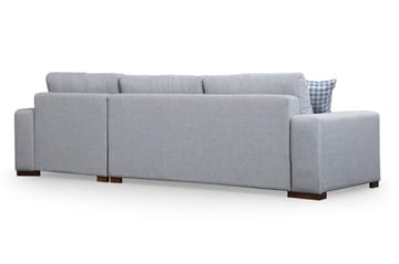 Divansoffa Portiella - Grå - Möbler - Soffa - Divansoffa & schäslongsoffa