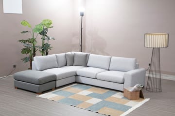 Divansoffa Portiella - Grå - Möbler - Soffa - Divansoffa & schäslongsoffa