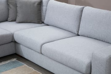 Divansoffa Portiella - Grå - Möbler - Soffa - Divansoffa & schäslongsoffa