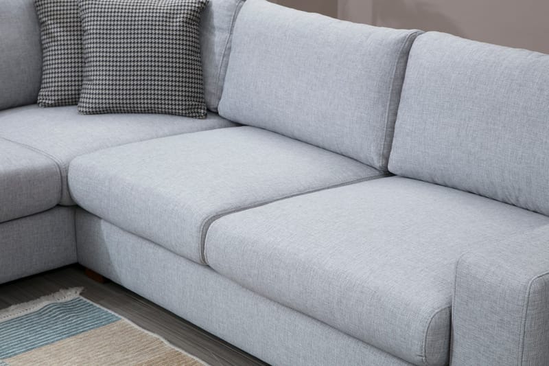 Divansoffa Portiella - Grå - Möbler - Soffa - Divansoffa & schäslongsoffa
