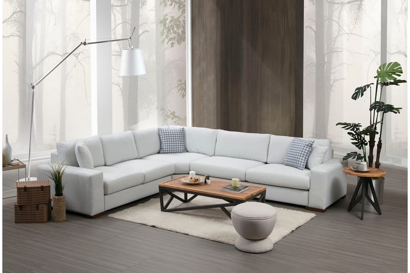 Divansoffa Portiella - Beige - Möbler - Soffa - Hörnsoffa