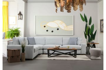 Divansoffa Portiella - Beige - Möbler - Soffa - Hörnsoffa