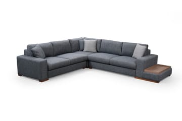 Divansoffa Portiella - Grå - Möbler - Soffa - Divansoffa & schäslongsoffa