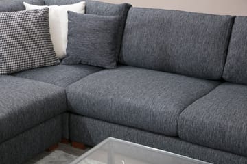 Divansoffa Portiella - Grå - Möbler - Soffa - Divansoffa & schäslongsoffa