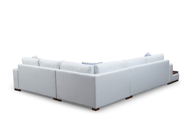 Divansoffa Portiella - Beige - Divansoffa & schäslongsoffa